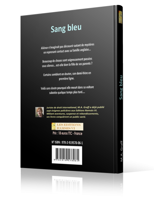 Sang bleu - M.A. Graff - Editions Ramsès VI