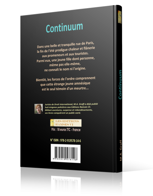 Continuum - M.A. Graff - Editions Ramsès VI